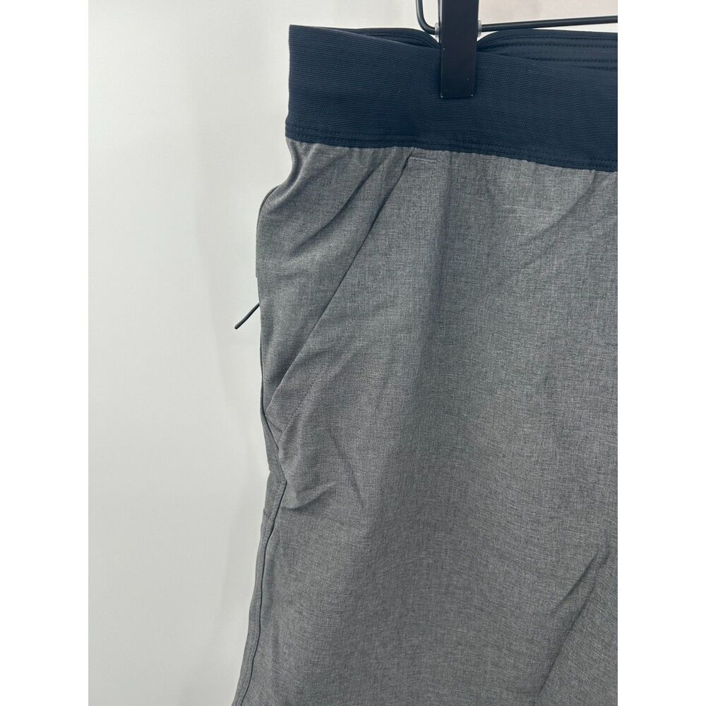 Public Rec Shorts Mens Size 36 Gray Performance Versatile Side Zip Pocket - Picture 4 of 7